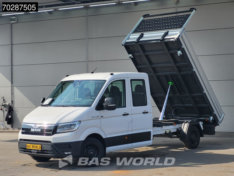 MAN TGE 3.180 Driezijdige Kipper Automaat Dubbel Cabine 2025 Facelift 180PK Trekhaak LED Navi ACC Airco Cruise Euro6 Kipper Tippe Benne Kieper - Dodávka sklápač: obrázok 5 MAN TGE 3.180 Driezijdige Kipper Automaat Dubbel Cabine 2025 Facelift 180PK Trekhaak LED Navi ACC Airco Cruise Euro6 Kipper Tippe Benne Kieper - Dodávka sklápač: obrázok 5