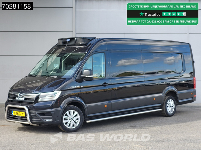 MAN TGE 3.180 Koelwagen Bi-Temp Vriezer Automaat Carrier Pulsor 400mt 230V stekker Trekhaak ACC LED Navi Airco Camera Parkeersensoren Koel Koe - Chladiarenská dodávka: obrázok 1 MAN TGE 3.180 Koelwagen Bi-Temp Vriezer Automaat Carrier Pulsor 400mt 230V stekker Trekhaak ACC LED Navi Airco Camera Parkeersensoren Koel Koe - Chladiarenská dodávka: obrázok 1