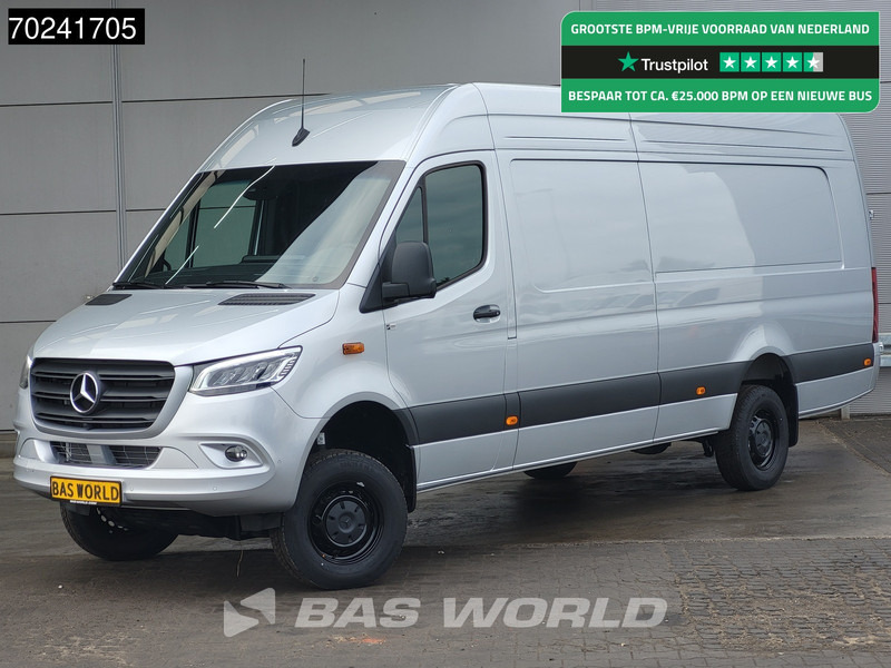 Mercedes-Benz Sprinter 319 CDI Automaat 4x4 190PK L4H2 XXL LED ACC Navi 360Camera 10'' MBUX CarPlay Parkeersensoren Euro6 4wd Allrad L4 Long 15m3 Airco - Furgon: obrázok 1 Mercedes-Benz Sprinter 319 CDI Automaat 4x4 190PK L4H2 XXL LED ACC Navi 360Camera 10'' MBUX CarPlay Parkeersensoren Euro6 4wd Allrad L4 Long 15m3 Airco - Furgon: obrázok 1