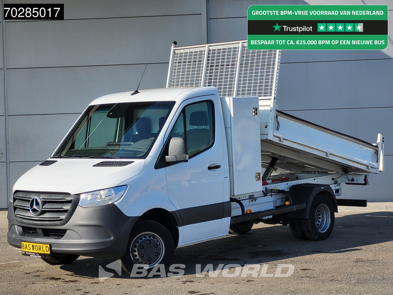 Mercedes-Benz Sprinter 514 CDI Open Laadbak met Kist Dubbellucht 3,5t Trekhaak Airco Euro6 Pritsche Pickup Open Box 2m3 Airco Trekhaak - Dodávka valník: obrázok 1 Mercedes-Benz Sprinter 514 CDI Open Laadbak met Kist Dubbellucht 3,5t Trekhaak Airco Euro6 Pritsche Pickup Open Box 2m3 Airco Trekhaak - Dodávka valník: obrázok 1