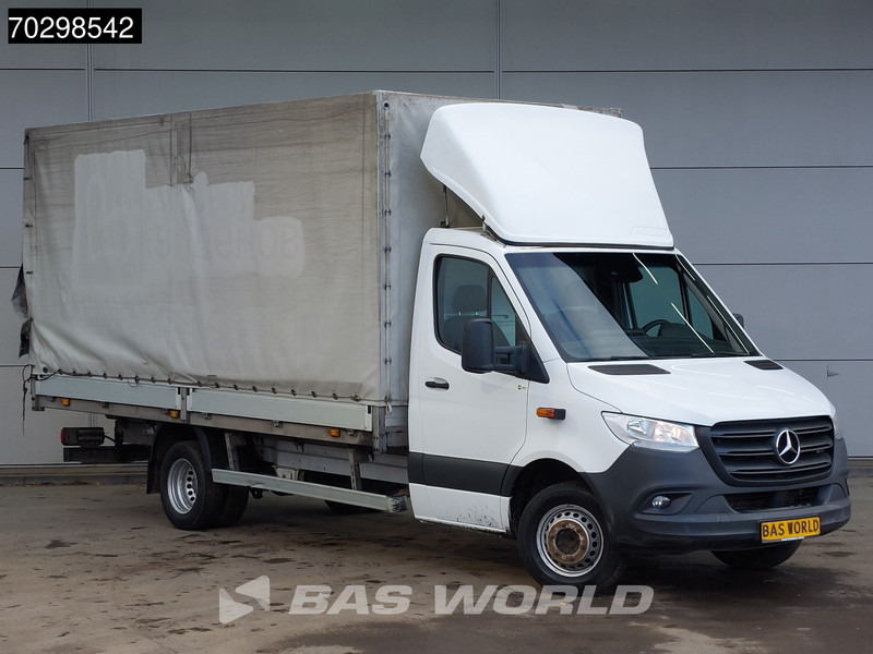 Mercedes-Benz Sprinter 519 CDI 3.0L V6 Automaat 484cm Dubbellucht Huif Bakwagen 190PK Airco Cruise Euro6 Meubelbak Koffer Airco - Plachtová dodávka: obrázok 3 Mercedes-Benz Sprinter 519 CDI 3.0L V6 Automaat 484cm Dubbellucht Huif Bakwagen 190PK Airco Cruise Euro6 Meubelbak Koffer Airco - Plachtová dodávka: obrázok 3