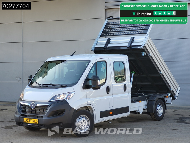 Opel Movano 140PK 3 zijdige Kipper Dubbel Cabine Airco Cruise Tipper Benne Kieper Airco Dubbel cabine Cruise control - Dodávka sklápač: obrázok 1 Opel Movano 140PK 3 zijdige Kipper Dubbel Cabine Airco Cruise Tipper Benne Kieper Airco Dubbel cabine Cruise control - Dodávka sklápač: obrázok 1