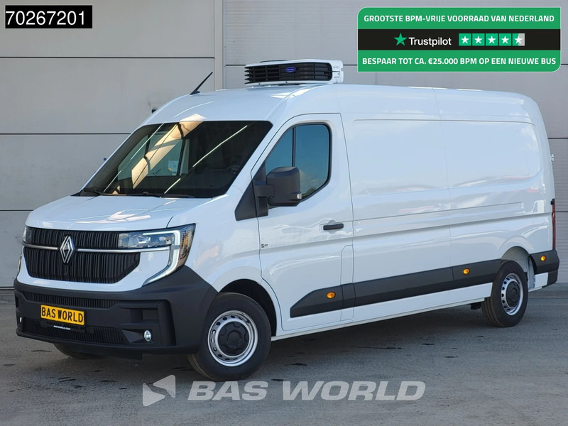 Renault Master 130pk -18 Vries Koelwagen 2025model BPM Vrij Vriezer Carrier Xarios 200 230V stekker LED Camera Parkeersensoren Airco Cruise Koeler Kü - Chladiarenská dodávka: obrázok 1 Renault Master 130pk -18 Vries Koelwagen 2025model BPM Vrij Vriezer Carrier Xarios 200 230V stekker LED Camera Parkeersensoren Airco Cruise Koeler Kü - Chladiarenská dodávka: obrázok 1