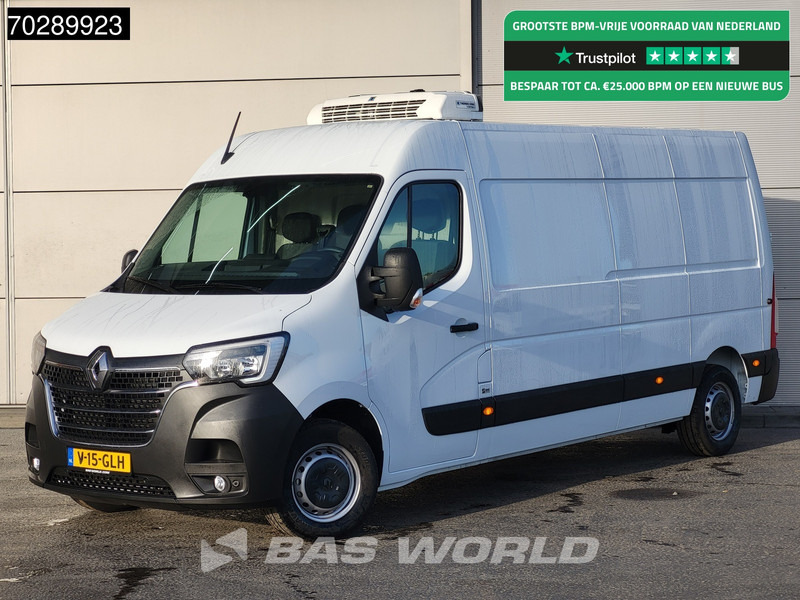 Renault Master 135PK Koelwagen Thermo King V-200 MAX 230v Stekker LED Airco Cruise Camera Parkeersensoren Euro6 Koel Koeler Kühl Kühler Kühlwagen 10m - Chladiarenská dodávka: obrázok 1 Renault Master 135PK Koelwagen Thermo King V-200 MAX 230v Stekker LED Airco Cruise Camera Parkeersensoren Euro6 Koel Koeler Kühl Kühler Kühlwagen 10m - Chladiarenská dodávka: obrázok 1