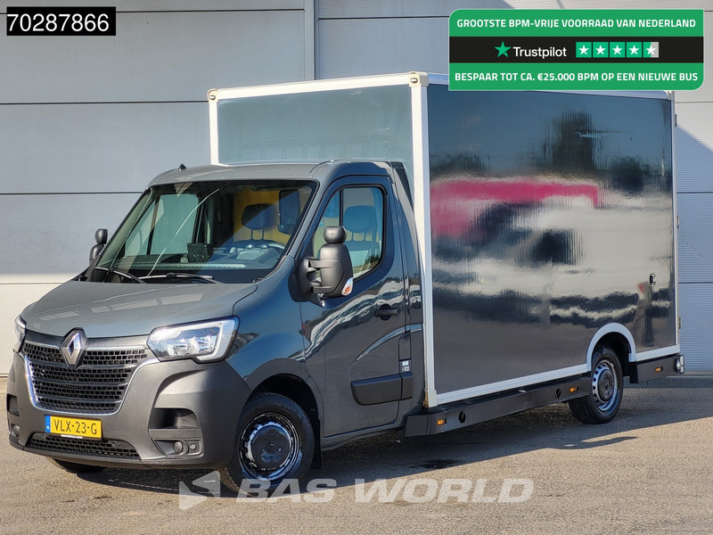 Renault Master 150PK Bakwagen Airco Cruise Luchtvering Meubelbak Plancher Verkoopwagen Foodtruck Paardenwagen 18m3 Airco Cruise control - Dodávka skriňová nadstavba: obrázok 1 Renault Master 150PK Bakwagen Airco Cruise Luchtvering Meubelbak Plancher Verkoopwagen Foodtruck Paardenwagen 18m3 Airco Cruise control - Dodávka skriňová nadstavba: obrázok 1