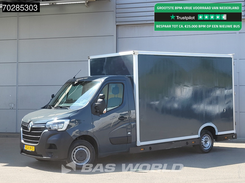 Renault Master 150PK Bakwagen Airco Cruise Luchtvering Meubelbak Plancher Verkoopwagen Foodtruck Paardenwagen 18m3 Airco Cruise control - Dodávka skriňová nadstavba: obrázok 1 Renault Master 150PK Bakwagen Airco Cruise Luchtvering Meubelbak Plancher Verkoopwagen Foodtruck Paardenwagen 18m3 Airco Cruise control - Dodávka skriňová nadstavba: obrázok 1