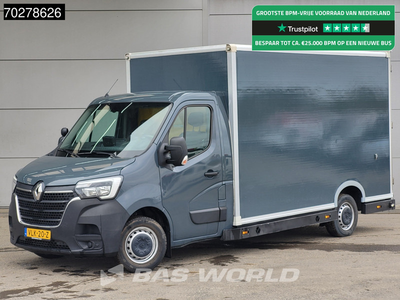 Renault Master 150PK Bakwagen Airco Cruise Luchtvering Meubelbak Plancher Verkoopwagen Foodtruck Paardenwagen 18m3 Airco Cruise control - Dodávka skriňová nadstavba: obrázok 1 Renault Master 150PK Bakwagen Airco Cruise Luchtvering Meubelbak Plancher Verkoopwagen Foodtruck Paardenwagen 18m3 Airco Cruise control - Dodávka skriňová nadstavba: obrázok 1
