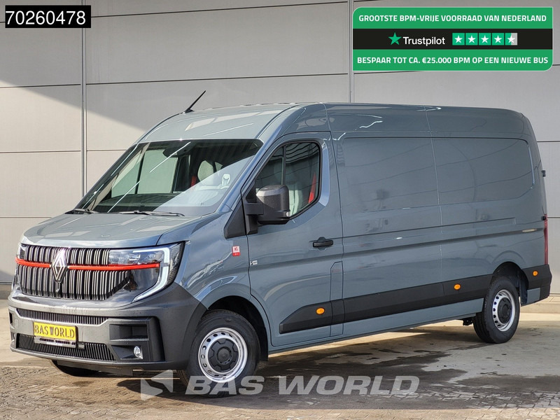 Renault Master 150PK L3H2 NEW MODEL 2025! 150PK Camera Parkeersensoren Airco Carplay 12m3 Airco Cruise control - Furgon: obrázok 1 Renault Master 150PK L3H2 NEW MODEL 2025! 150PK Camera Parkeersensoren Airco Carplay 12m3 Airco Cruise control - Furgon: obrázok 1