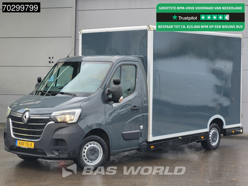 Renault Master 150PK Luchtvering Automaat Bakwagen Lowliner LED Airco Cruise Camera Euro6 Meubelwagen Koffer Verkoopwagen 18m3 Airco Cruise control - Dodávka skriňová nadstavba: obrázok 1 Renault Master 150PK Luchtvering Automaat Bakwagen Lowliner LED Airco Cruise Camera Euro6 Meubelwagen Koffer Verkoopwagen 18m3 Airco Cruise control - Dodávka skriňová nadstavba: obrázok 1