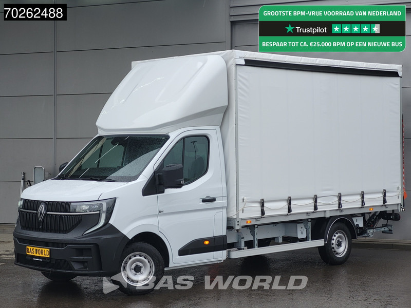 Renault Master 170pk Schuifzeilen met Laadklep 2025 Model LED Carplay Airco Cruise Schuifzeil Zeilen Koffer Meubelbak 21m3 Airco Cruise control - Plachtová dodávka: obrázok 1 Renault Master 170pk Schuifzeilen met Laadklep 2025 Model LED Carplay Airco Cruise Schuifzeil Zeilen Koffer Meubelbak 21m3 Airco Cruise control - Plachtová dodávka: obrázok 1