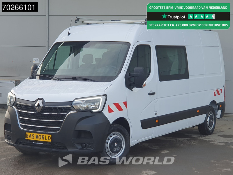 Renault Master 180PK L3H2 Dubbel Cabine Imperiaal Camera Trekhaak DC Doka Mixto 9m3 Airco Dubbel cabine Trekhaak Cruise control - Furgon: obrázok 1 Renault Master 180PK L3H2 Dubbel Cabine Imperiaal Camera Trekhaak DC Doka Mixto 9m3 Airco Dubbel cabine Trekhaak Cruise control - Furgon: obrázok 1