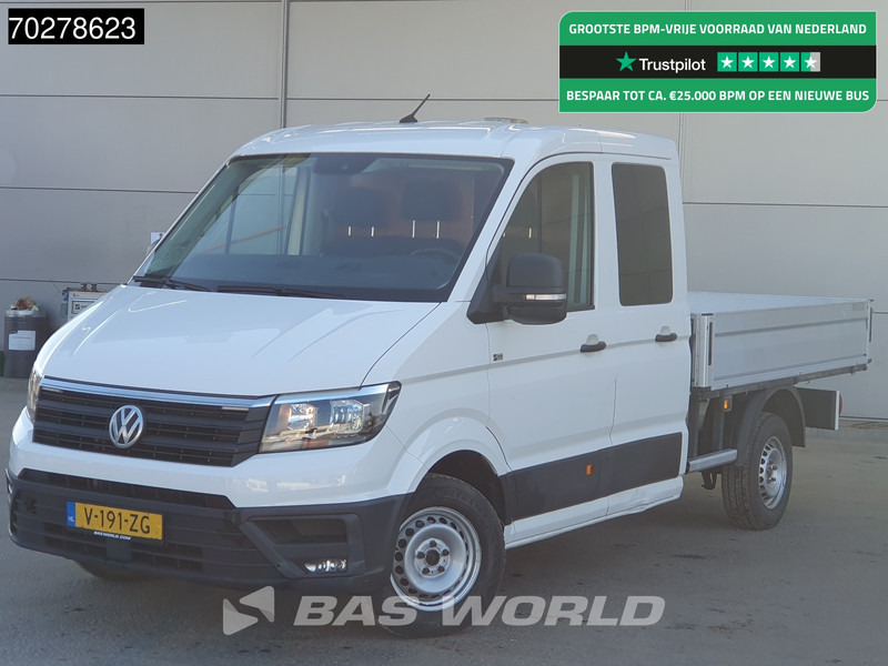 Volkswagen Crafter 102pk Open Laadbak Dubbel Cabine Trekhaak Airco Cruise Camera Euro6 Tipper Benne Kieper 2m3 Airco Dubbel cabine Trekhaak Cruise - Dodávka valník: obrázok 1 Volkswagen Crafter 102pk Open Laadbak Dubbel Cabine Trekhaak Airco Cruise Camera Euro6 Tipper Benne Kieper 2m3 Airco Dubbel cabine Trekhaak Cruise - Dodávka valník: obrázok 1
