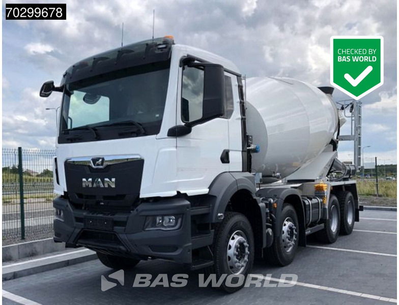 MAN TGS 35.440 8X4 NEW! 10m3 FML mixer Automatic Steel suspension Euro 6 - Domiešavač: obrázok 1 MAN TGS 35.440 8X4 NEW! 10m3 FML mixer Automatic Steel suspension Euro 6 - Domiešavač: obrázok 1