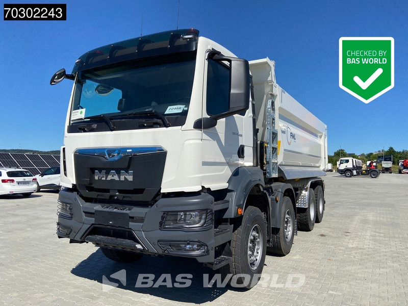 MAN TGS 41.400 8X4 NEW! 20m3 KH Kipper Manual Steel suspension Big-Axle EURO 2 - Sklápač: obrázok 1 MAN TGS 41.400 8X4 NEW! 20m3 KH Kipper Manual Steel suspension Big-Axle EURO 2 - Sklápač: obrázok 1