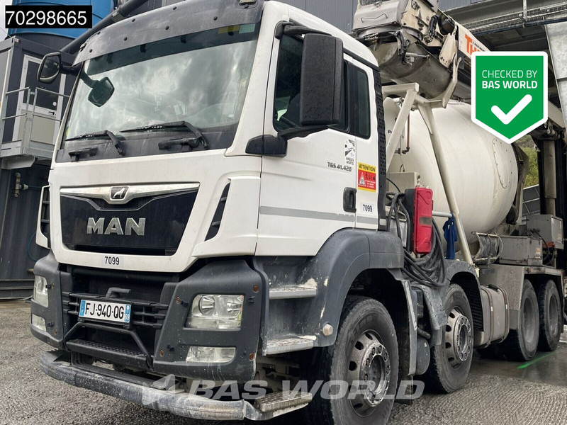 MAN TGS TGS 8X4 8m3 Putzmeister Mixer Big-Axle Steelsuspension Euro 6 - Domiešavač: obrázok 1 MAN TGS TGS 8X4 8m3 Putzmeister Mixer Big-Axle Steelsuspension Euro 6 - Domiešavač: obrázok 1