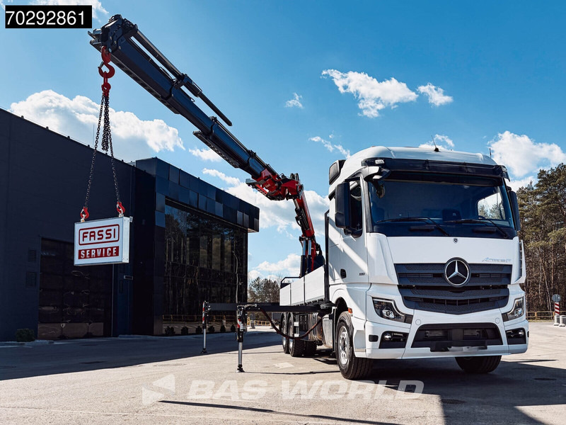 Mercedes-Benz Actros 2651 Actros 6X4 Fassi F486 Led Navi Euro 6 - Valníkový/ Plošinový nákladný automobil, Auto s hydraulickou rukou: obrázok 3 Mercedes-Benz Actros 2651 Actros 6X4 Fassi F486 Led Navi Euro 6 - Valníkový/ Plošinový nákladný automobil, Auto s hydraulickou rukou: obrázok 3