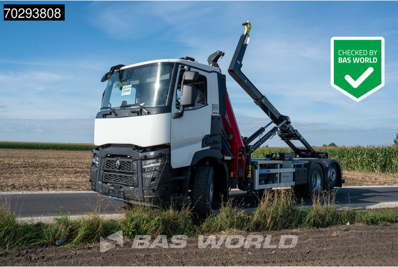 Renault C 480 C 6X2 Penz 15Z 9.5R Hiab 21 Tonnes Lift-Axle Euro 6 - Hákový nosič kontajnerov, Auto s hydraulickou rukou: obrázok 1 Renault C 480 C 6X2 Penz 15Z 9.5R Hiab 21 Tonnes Lift-Axle Euro 6 - Hákový nosič kontajnerov, Auto s hydraulickou rukou: obrázok 1