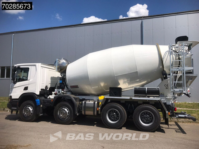 Scania P420 XT 8X4 NEW! 10m3 FML Mixer Automatic Steel suspension Big-Axle Euro 6 - Domiešavač: obrázok 5 Scania P420 XT 8X4 NEW! 10m3 FML Mixer Automatic Steel suspension Big-Axle Euro 6 - Domiešavač: obrázok 5