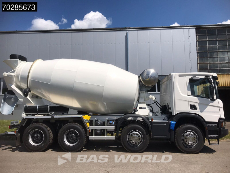 Scania P420 XT 8X4 NEW! 10m3 FML Mixer Automatic Steel suspension Big-Axle Euro 6 - Domiešavač: obrázok 3 Scania P420 XT 8X4 NEW! 10m3 FML Mixer Automatic Steel suspension Big-Axle Euro 6 - Domiešavač: obrázok 3