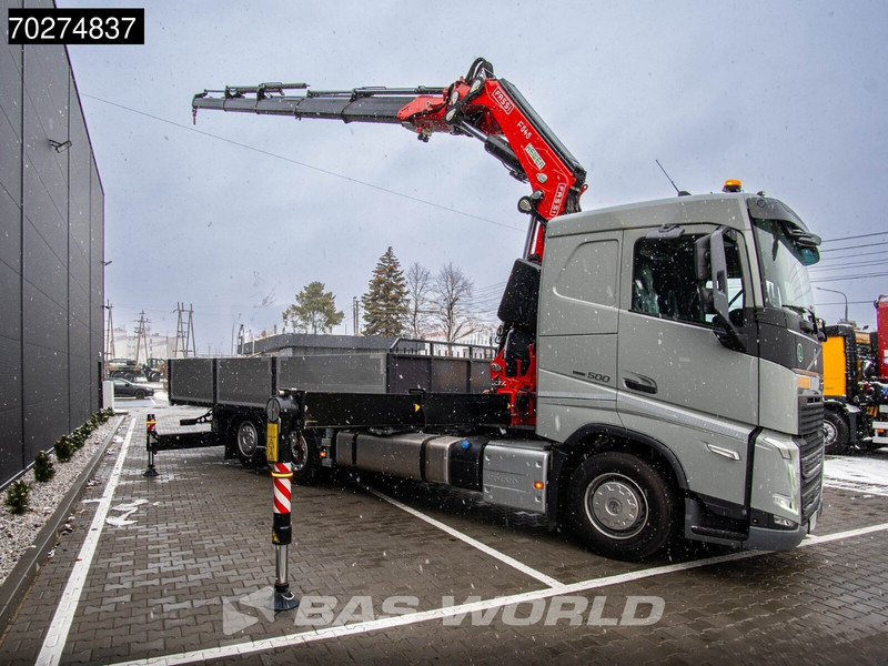 Volvo FH 500 6X2 NEW! Fassi F545RA Kran Crane VEB+ Lift-Lenkachse - Valníkový/ Plošinový nákladný automobil, Auto s hydraulickou rukou: obrázok 2 Volvo FH 500 6X2 NEW! Fassi F545RA Kran Crane VEB+ Lift-Lenkachse - Valníkový/ Plošinový nákladný automobil, Auto s hydraulickou rukou: obrázok 2