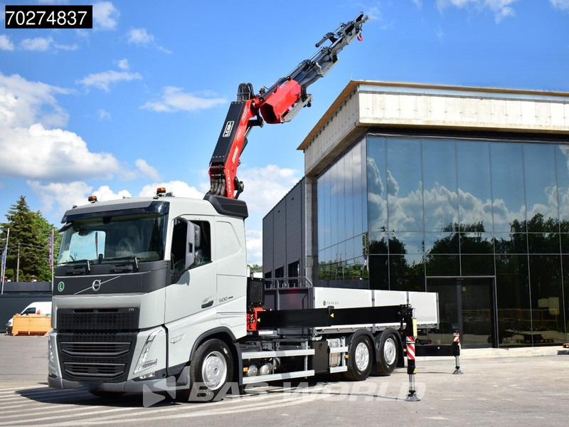 Volvo FH 500 6X2 NEW! Fassi F545RA Kran Crane VEB+ Lift-Lenkachse - Valníkový/ Plošinový nákladný automobil, Auto s hydraulickou rukou: obrázok 5 Volvo FH 500 6X2 NEW! Fassi F545RA Kran Crane VEB+ Lift-Lenkachse - Valníkový/ Plošinový nákladný automobil, Auto s hydraulickou rukou: obrázok 5