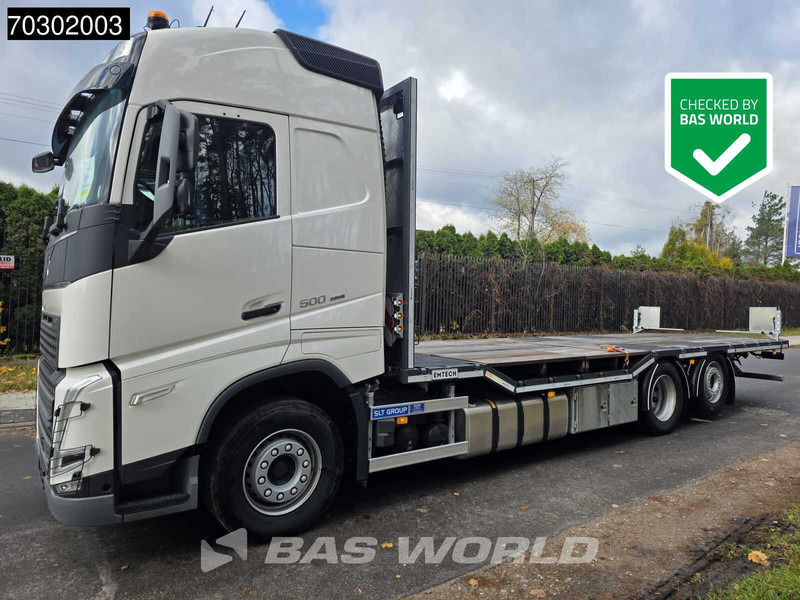 Volvo FH 500 6X2 NEW! Machine transporter Lift+steering Axle VEB+ Euro 6 - Valníkový/ Plošinový nákladný automobil: obrázok 1 Volvo FH 500 6X2 NEW! Machine transporter Lift+steering Axle VEB+ Euro 6 - Valníkový/ Plošinový nákladný automobil: obrázok 1