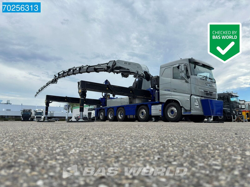 Volvo FH 540 10X4 NEW! Effer 2255 Kran Crane Lift-Lenkachse ACC Navi - Valníkový/ Plošinový nákladný automobil, Auto s hydraulickou rukou: obrázok 2 Volvo FH 540 10X4 NEW! Effer 2255 Kran Crane Lift-Lenkachse ACC Navi - Valníkový/ Plošinový nákladný automobil, Auto s hydraulickou rukou: obrázok 2