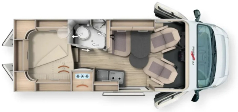 Malibu Van Comfort 600 DB - Obytný van: obrázok 1 Malibu Van Comfort 600 DB - Obytný van: obrázok 1