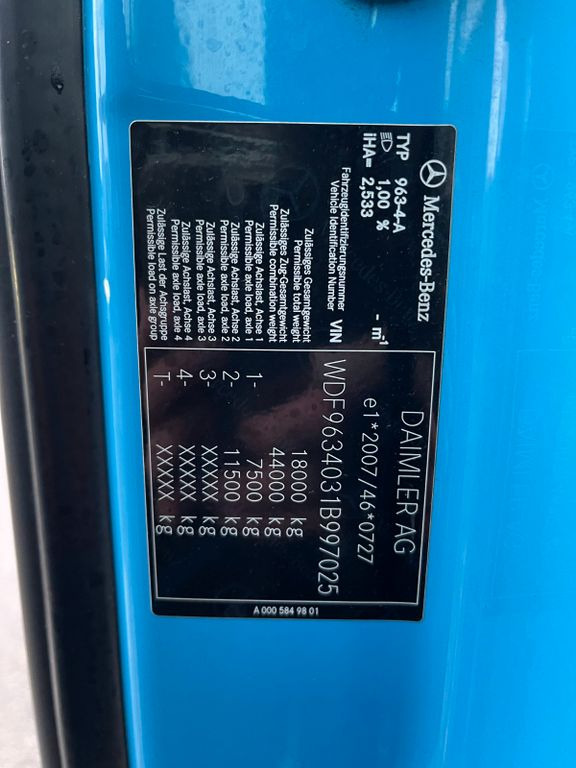 Mercedes-Benz 1842 Stream space - Ťahač: obrázok 5 Mercedes-Benz 1842 Stream space - Ťahač: obrázok 5