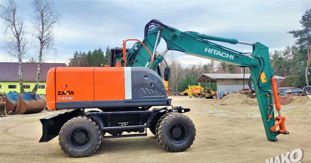 Hitachi ZX140W-3 - Kolesové rýpadlo: obrázok 5 Hitachi ZX140W-3 - Kolesové rýpadlo: obrázok 5