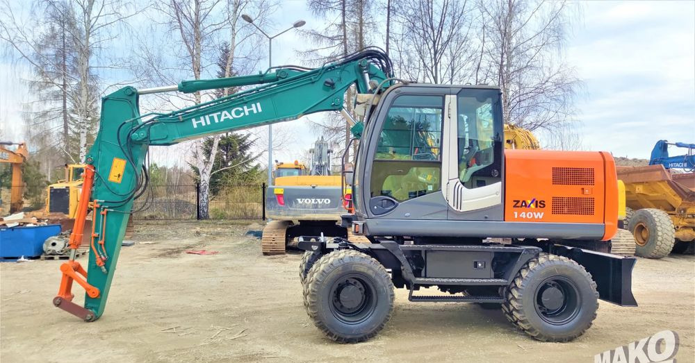 Hitachi ZX140W-3 - Kolesové rýpadlo: obrázok 1 Hitachi ZX140W-3 - Kolesové rýpadlo: obrázok 1