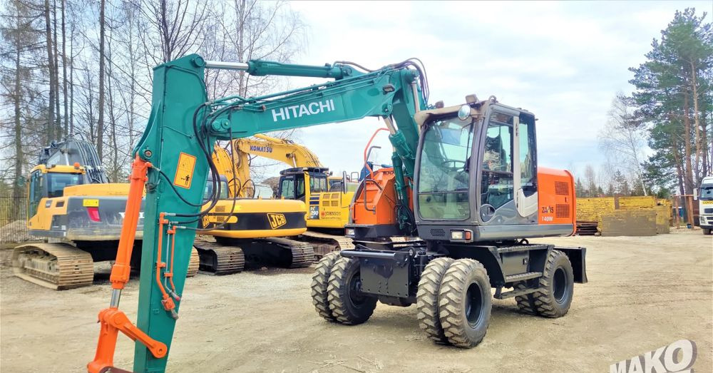 Kolesové rýpadlo Hitachi ZX140W-3: obrázok 7