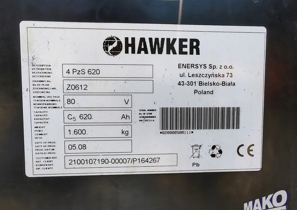 Elektrický vysokozdvižný vozík Hyster J2.50XM-717: obrázok 13