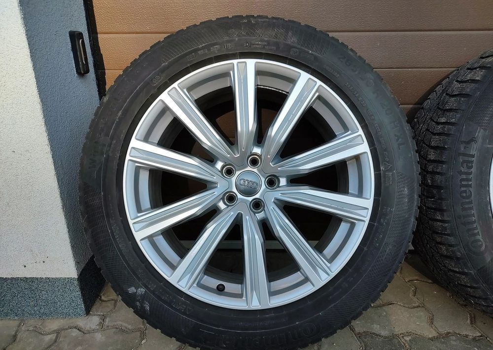Koła felgi aluminiowe Audi Q8 SQ8 z oponami zimowymi Continental WinterContact TS850P 265/50 R20 H XL - Kompletné koleso pre Automobil: obrázok 2 Koła felgi aluminiowe Audi Q8 SQ8 z oponami zimowymi Continental WinterContact TS850P 265/50 R20 H XL - Kompletné koleso pre Automobil: obrázok 2