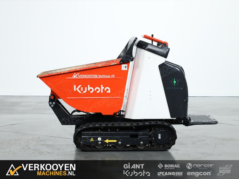 Kubota KC70H-4e Elektrische rupsdumper Rupsdumper Elektrisch - Mini damper: obrázok 4 Kubota KC70H-4e Elektrische rupsdumper Rupsdumper Elektrisch - Mini damper: obrázok 4