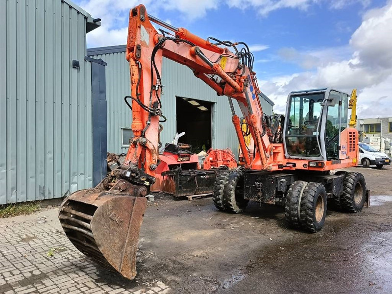Kolesové rýpadlo FIAT-HITACHI FH120W bandenkraan Wheel Excavator graafmachine: obrázok 9