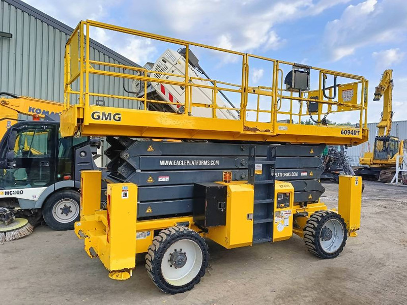 GMG 6094-RT platform hi lift schaar hoogwerker 18 m CE - Samohybná plošiny: obrázok 1 GMG 6094-RT platform hi lift schaar hoogwerker 18 m CE - Samohybná plošiny: obrázok 1