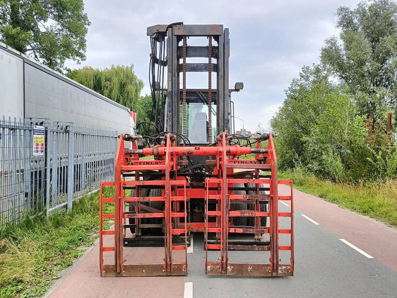 Hyster H 12.00 XL 12 ton heftruck met stenenklem forklift - Dieselový vysokozdvižný vozík: obrázok 4 Hyster H 12.00 XL 12 ton heftruck met stenenklem forklift - Dieselový vysokozdvižný vozík: obrázok 4