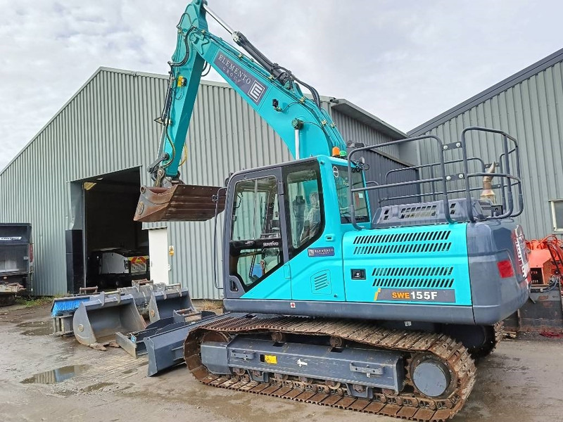 Sunward SWE 155 F + tilt rotator engcon oilquick - Pásové rýpadlo: obrázok 2 Sunward SWE 155 F + tilt rotator engcon oilquick - Pásové rýpadlo: obrázok 2