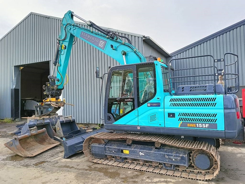 Sunward SWE 155 F + tilt rotator engcon oilquick - Pásové rýpadlo: obrázok 4 Sunward SWE 155 F + tilt rotator engcon oilquick - Pásové rýpadlo: obrázok 4