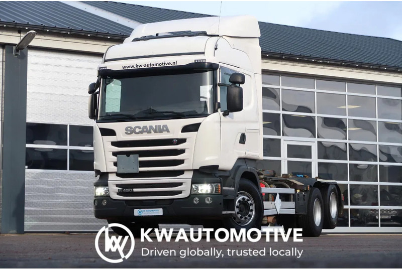 Scania R450 6X2/ HOOKLIFT 20T/ RETARDER/ LIFT/ - Nákladne vozidlo - káblový systém: obrázok 1 Scania R450 6X2/ HOOKLIFT 20T/ RETARDER/ LIFT/ - Nákladne vozidlo - káblový systém: obrázok 1