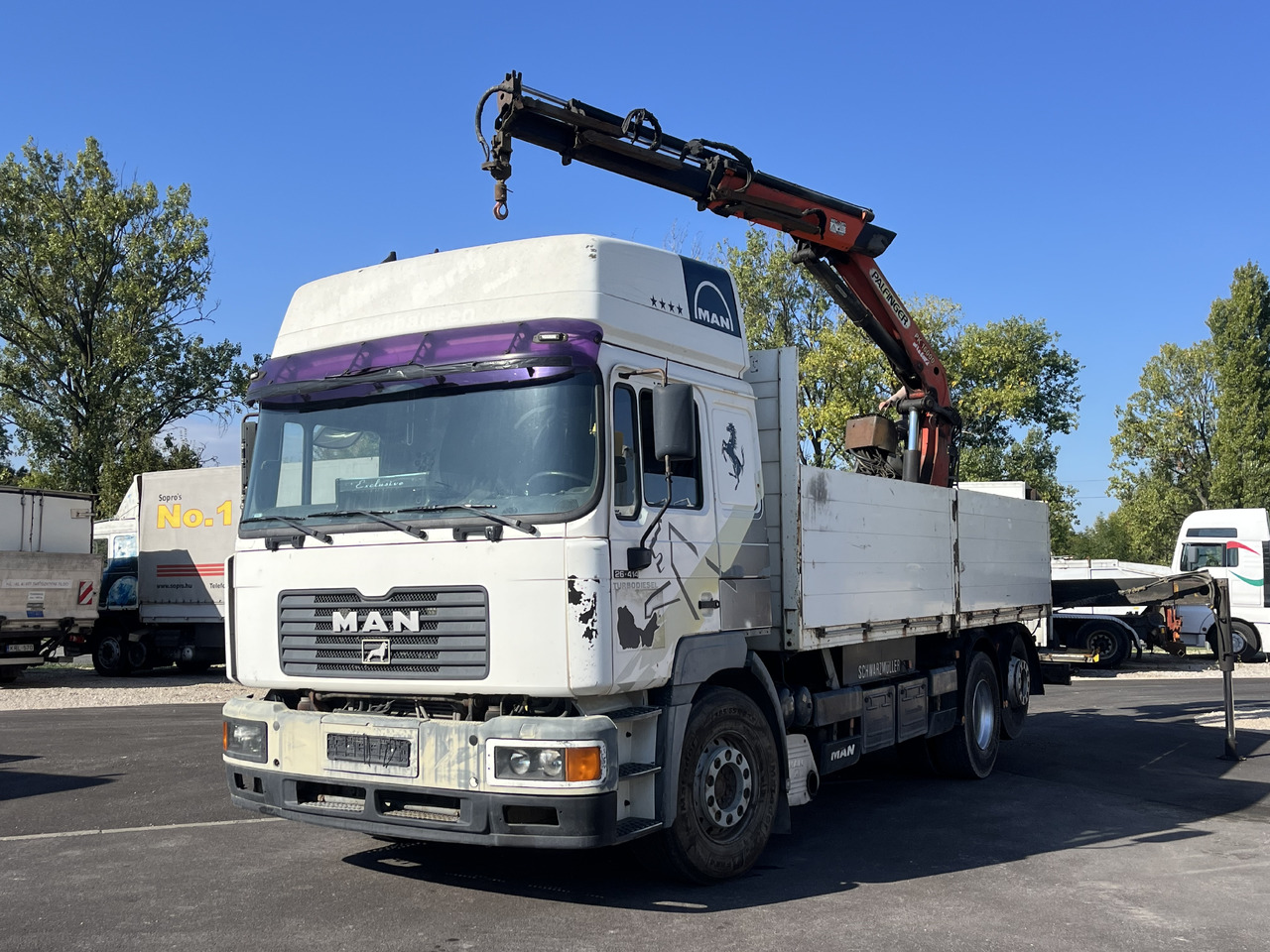 MAN F2000 26.413 Palfinger pk 16000 - Auto s hydraulickou rukou: obrázok 2 MAN F2000 26.413 Palfinger pk 16000 - Auto s hydraulickou rukou: obrázok 2