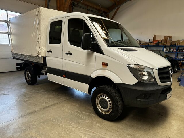 MERCEDES-BENZ Sprinter 316 CDI Doka 4x4 Allrad Plane - Plachtová dodávka, Dodávkа s dvojitou kabínou: obrázok 1 MERCEDES-BENZ Sprinter 316 CDI Doka 4x4 Allrad Plane - Plachtová dodávka, Dodávkа s dvojitou kabínou: obrázok 1