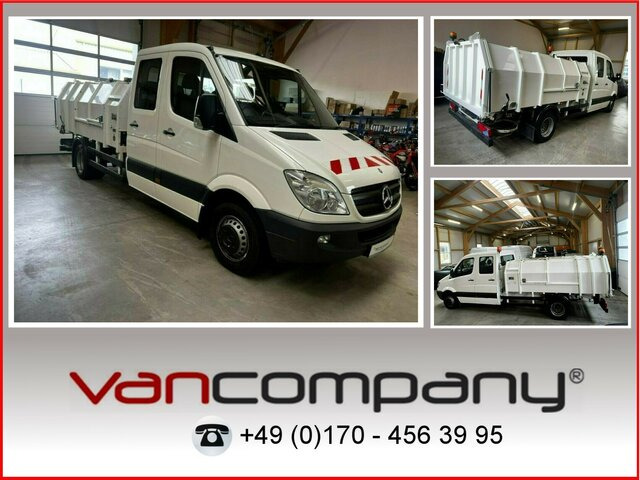 MERCEDES-BENZ Sprinter 516 CDI Müllwagen Papierkorbsammelfzg.... - Auto na odvoz odpadu: obrázok 1 MERCEDES-BENZ Sprinter 516 CDI Müllwagen Papierkorbsammelfzg.... - Auto na odvoz odpadu: obrázok 1