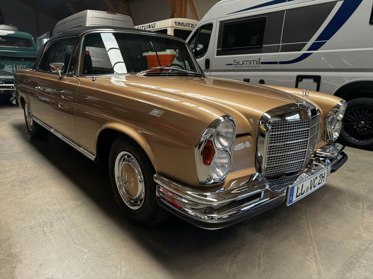 Mercedes-Benz 280 SE Cabrio W111 BRABUS-Classic Restauration - Automobil: obrázok 1 Mercedes-Benz 280 SE Cabrio W111 BRABUS-Classic Restauration - Automobil: obrázok 1