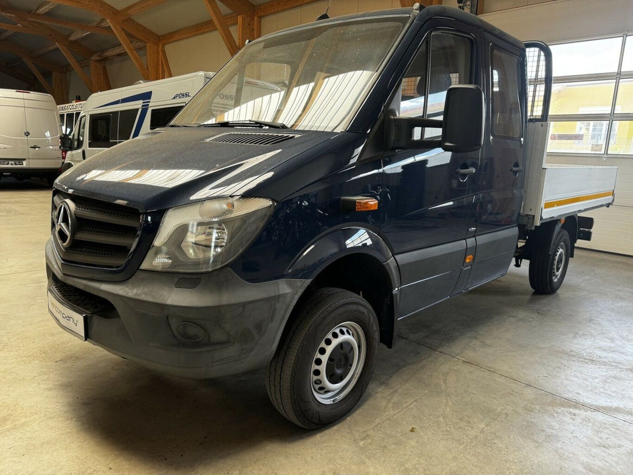 Mercedes-Benz Sprinter 313 CDI Doka 4x4 Allrad AHK 3.5t - Dodávka valník, Dodávkа s dvojitou kabínou: obrázok 2 Mercedes-Benz Sprinter 313 CDI Doka 4x4 Allrad AHK 3.5t - Dodávka valník, Dodávkа s dvojitou kabínou: obrázok 2