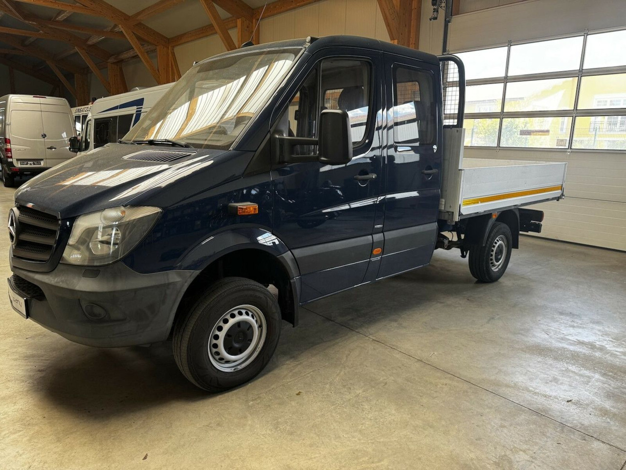 Mercedes-Benz Sprinter 313 CDI Doka 4x4 Allrad AHK 3.5t - Dodávka valník, Dodávkа s dvojitou kabínou: obrázok 1 Mercedes-Benz Sprinter 313 CDI Doka 4x4 Allrad AHK 3.5t - Dodávka valník, Dodávkа s dvojitou kabínou: obrázok 1