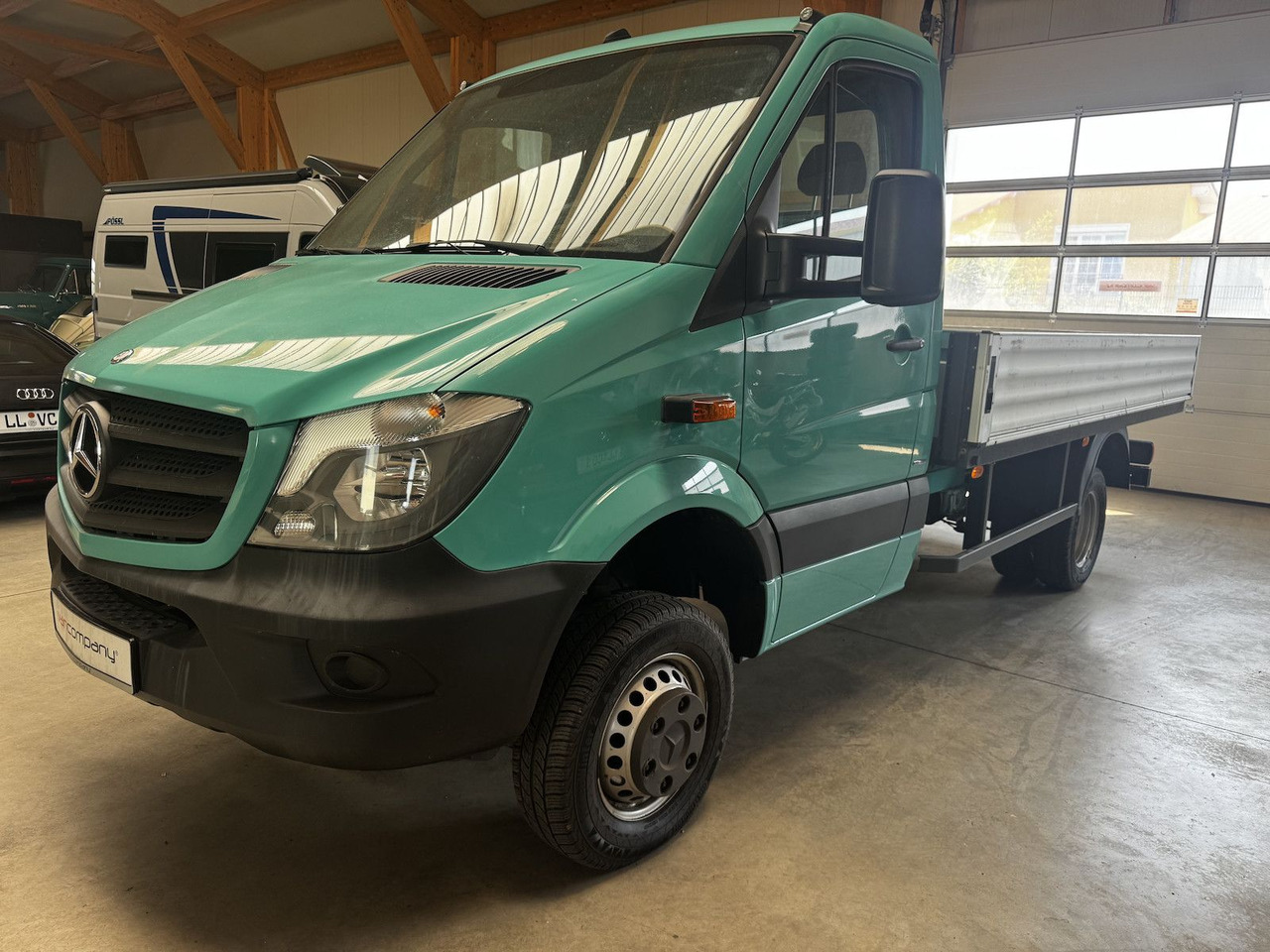 Mercedes-Benz Sprinter 513 CDI 4x4 Allrad Pritsche 3.5t - Dodávka valník: obrázok 1 Mercedes-Benz Sprinter 513 CDI 4x4 Allrad Pritsche 3.5t - Dodávka valník: obrázok 1