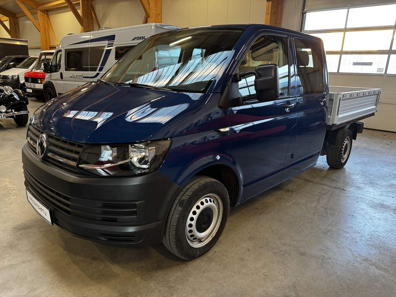 Volkswagen T6 Doka Pritsche 2.0 TDI 4Motion 4x4 indienblau - Dodávka valník: obrázok 1 Volkswagen T6 Doka Pritsche 2.0 TDI 4Motion 4x4 indienblau - Dodávka valník: obrázok 1