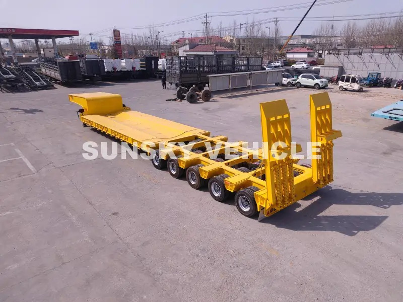 SUNSKY 100 Tons 10 Axles Lowbed trailer - Náves podvalník: obrázok 1 SUNSKY 100 Tons 10 Axles Lowbed trailer - Náves podvalník: obrázok 1